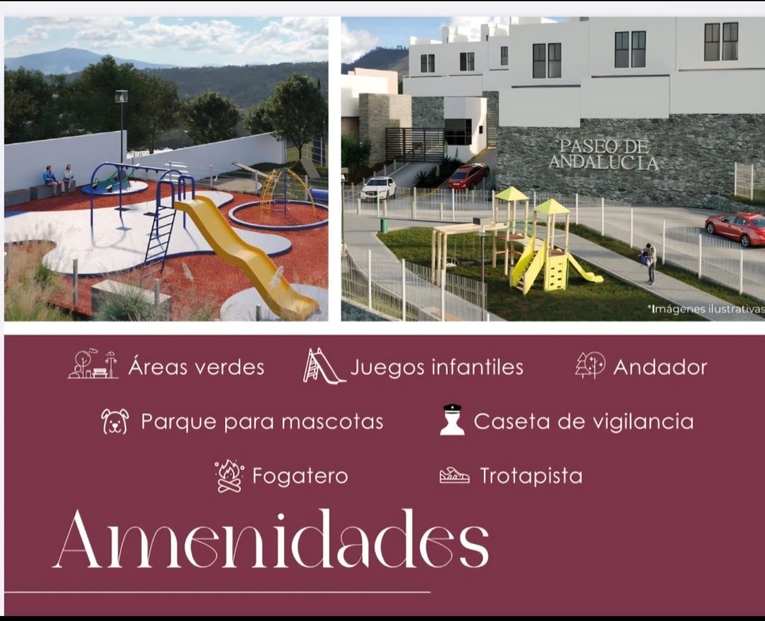 Amenidades residenciales en Altozano, Morelia - Paseo Andalucía