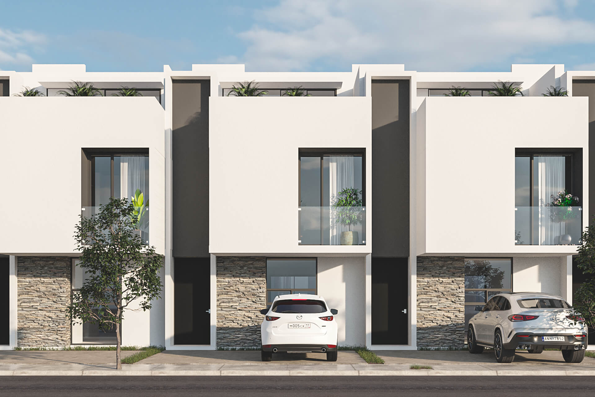 Vizcaya, casa en Altozano Morelia. Render y vistas del recorrido de Vizcaya I como referencia del modelo. Confirma la distribución y acabados de la unidad elegida.